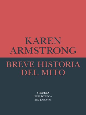 cover image of Breve historia del mito